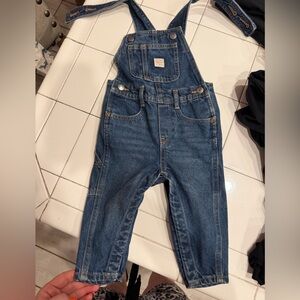 Old Navy Dark Blue Denim Overalls for Kids